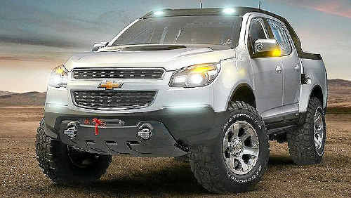 GM’s Colorado designed as a variant better prepared for the sands of Dakar rather than Bondi. GM’s Colorado designed as a variant better prepared for the sands of Dakar rather than Bondi.